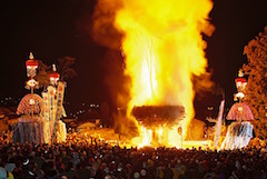 Nozawa Onsen Dosojin Fire Festival